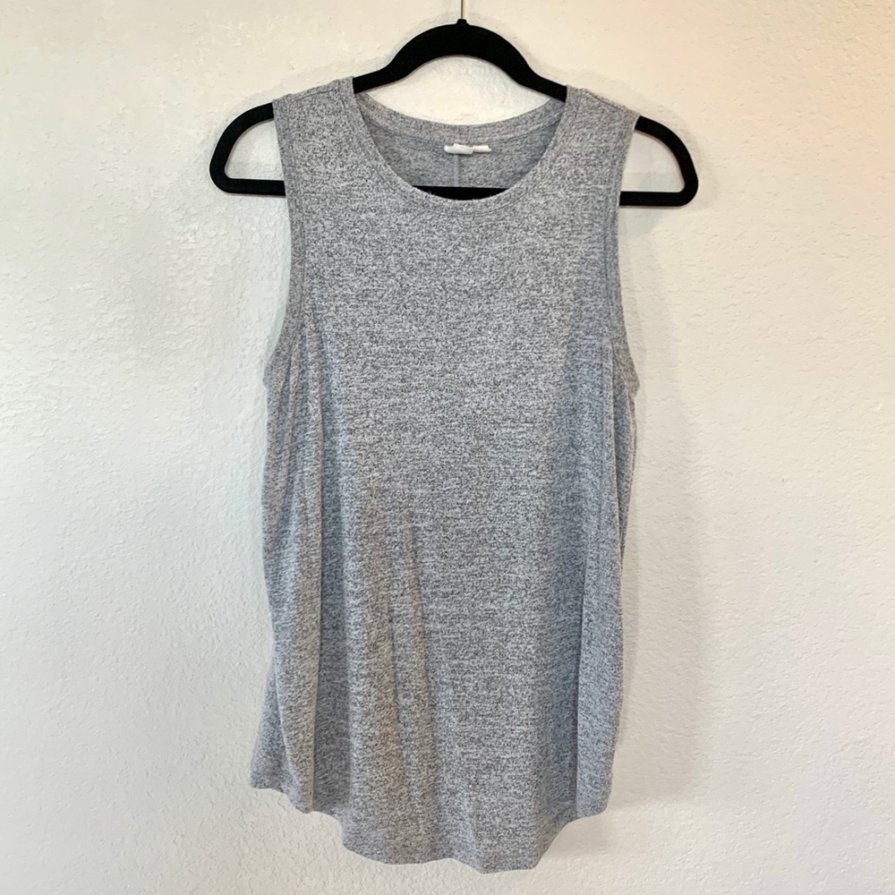 Soft Grey Tank - Loose fit
